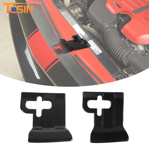Engine hood lock coolant gap - hood,