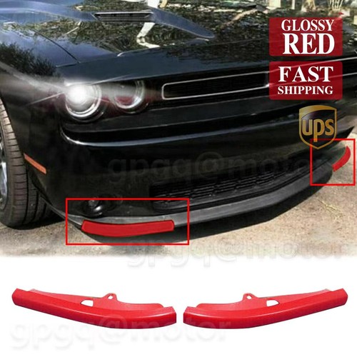 Front bumper lip splitter - front,