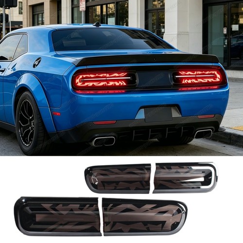 Tiger stripe smoked tail light - tail,